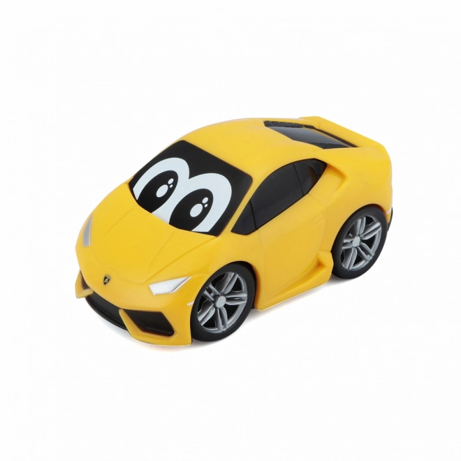 auto met grote ogen Lamborghini
