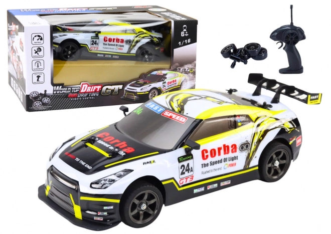 RC Drift Sportwagen 1:16 met Verwisselbare Wielen