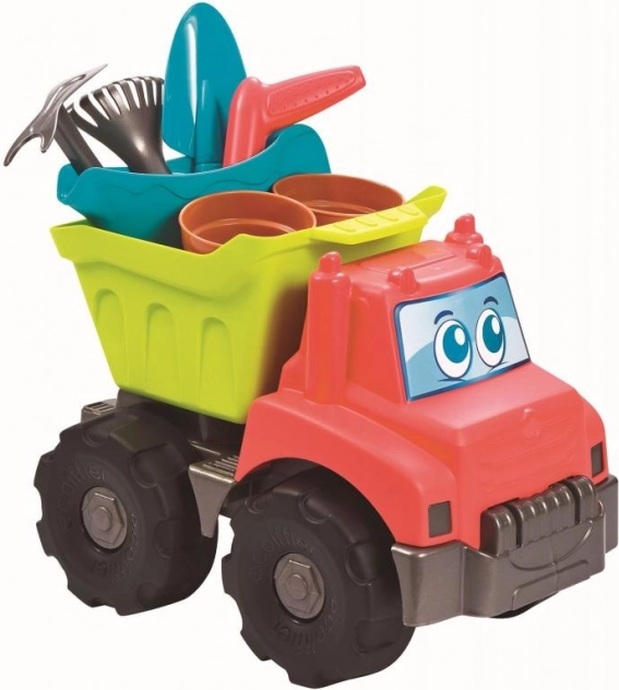 Vrachtwagen voor zand met accessoires