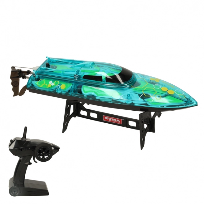 Groene op afstand bestuurbare boot Revolt Illuminator