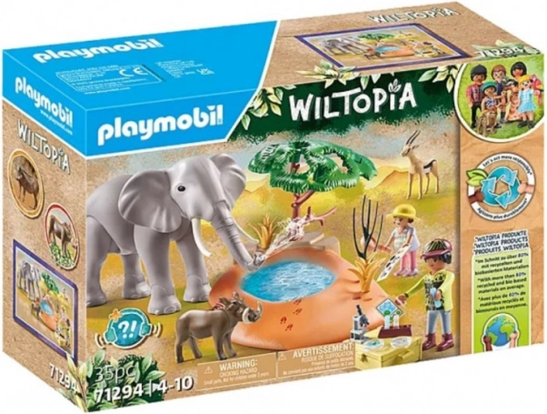 Playmobil Wiltopia: expeditie naar de drinkplaats