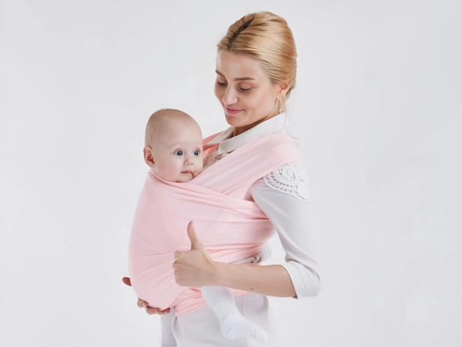 Ademend stoffen draagdoek voor baby's