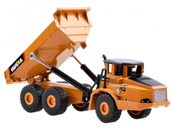 Set van metalen graafmachine + kiepwagen modellen 2-in-1 ZA3910