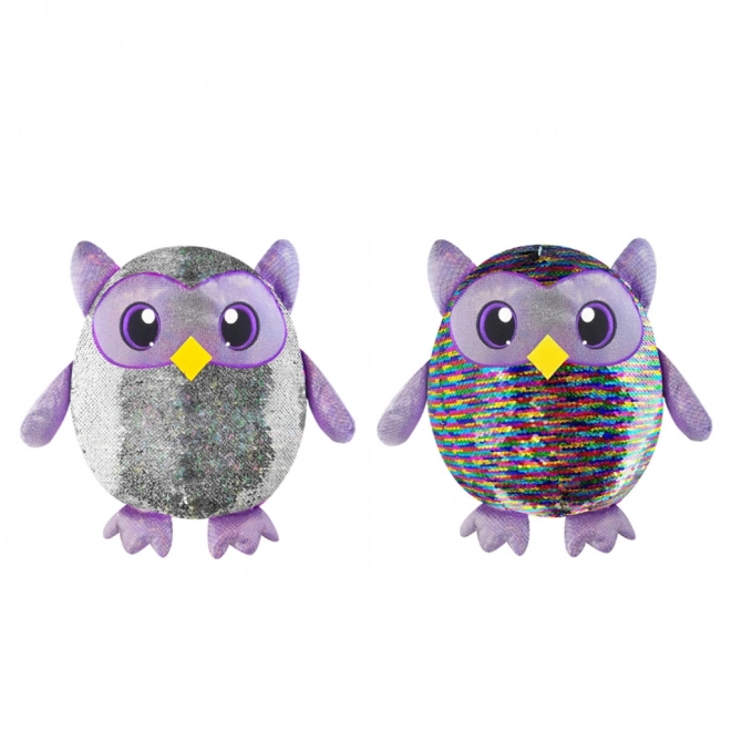 Grote mascotte met pailletten Cekinusie Shimmeez 36 cm mix 8 patronen