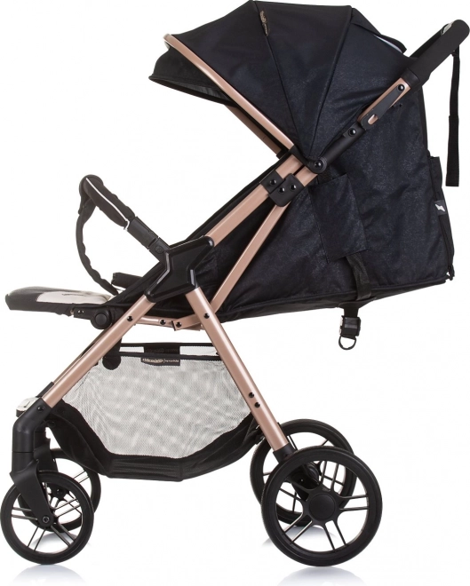 Sportieve kinderwagen Chipolino Sparkle in zwarte kleur Berry