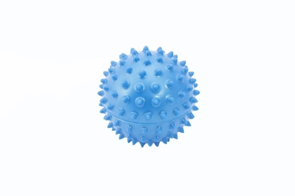 Anti-stress massagebal rubber 9 cm in zak
