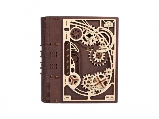 Ugears 3D houten mechanische puzzel Boek van Geheimen