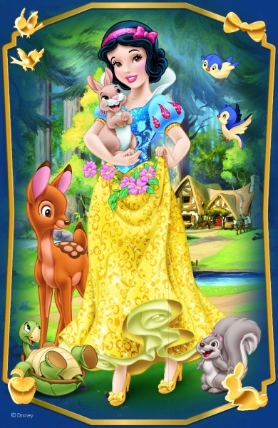 Minipuzzel Mooie Prinsessen/Disney Prinses 54 stukjes