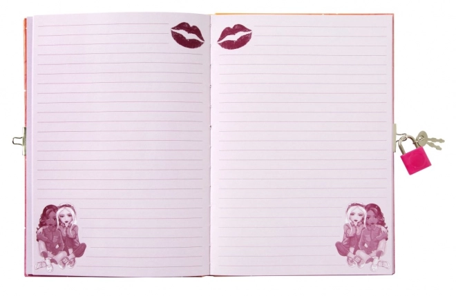 Dagboek met slot A5 Besties