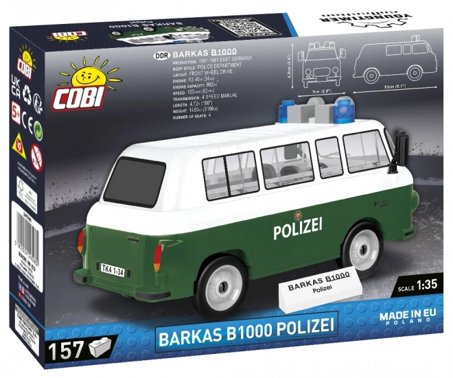 Constructieblokken Barkas B1000 Politie