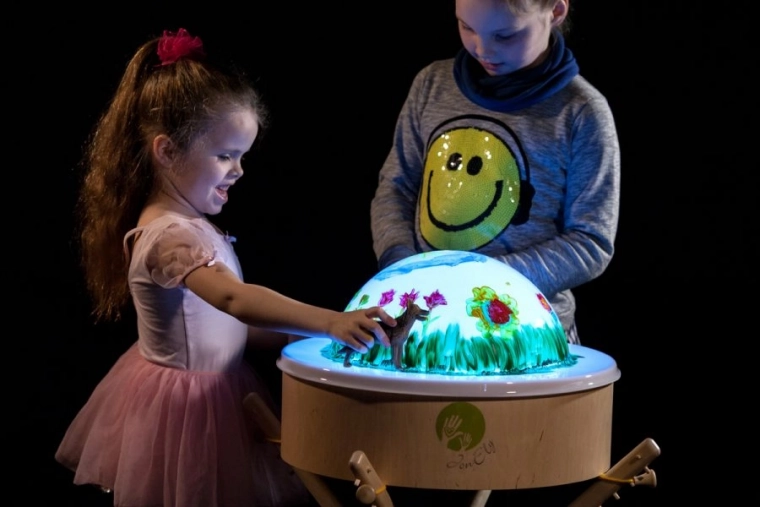 Indrukwekkende licht- en kleureffecten