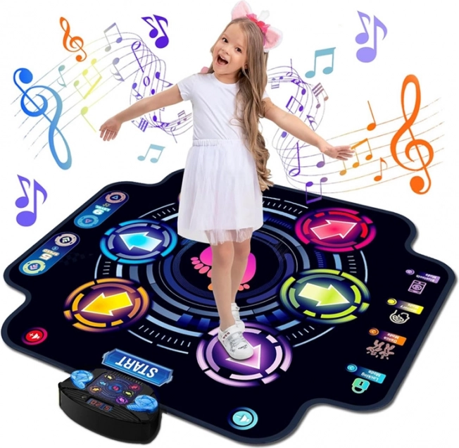Muzikale dansmat voor kinderen met Bluetooth