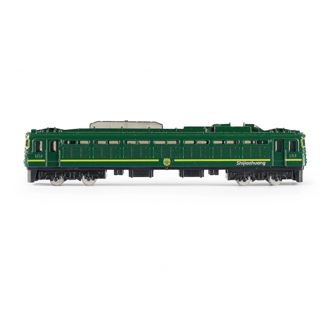 Metalen mini trein locomotief