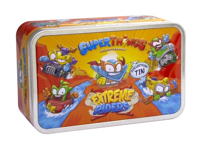 Superthings Set speelgoed Extreme Riders in blik