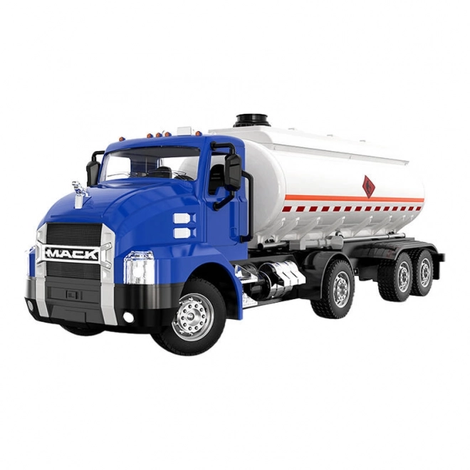 Op afstand bestuurbare tankwagen 1:26 Double Eagle (blauw)