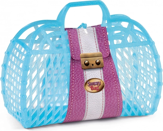 Plastic boodschappenmand ANDRONI – blauw