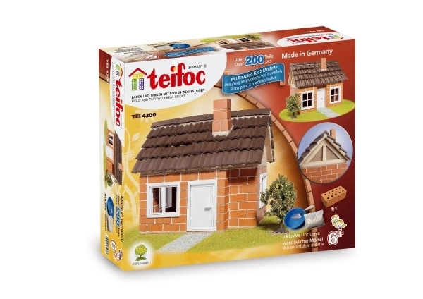 Bouwpakket Teifoc Huis Carlos 200 stuks in doos 35x29x8cm