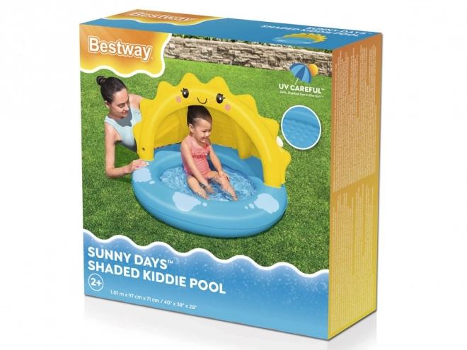 Kinderzwembadje met dak Zonnetje
