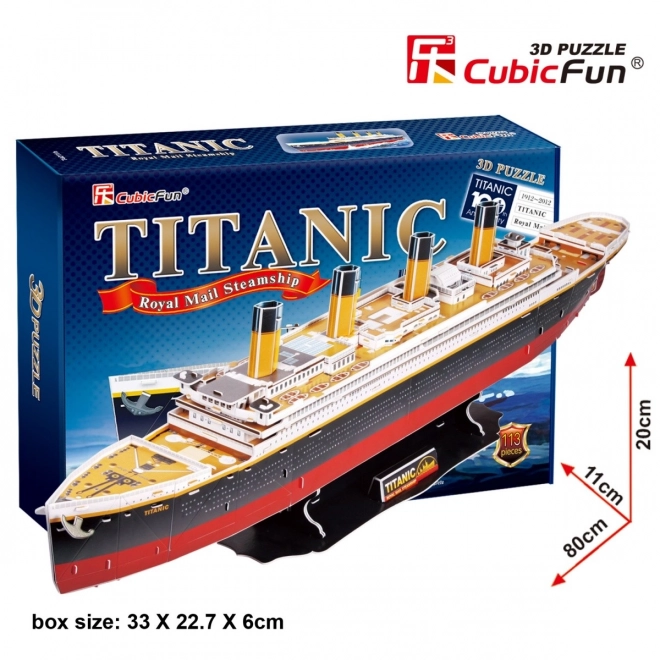 3D puzzel Titanic