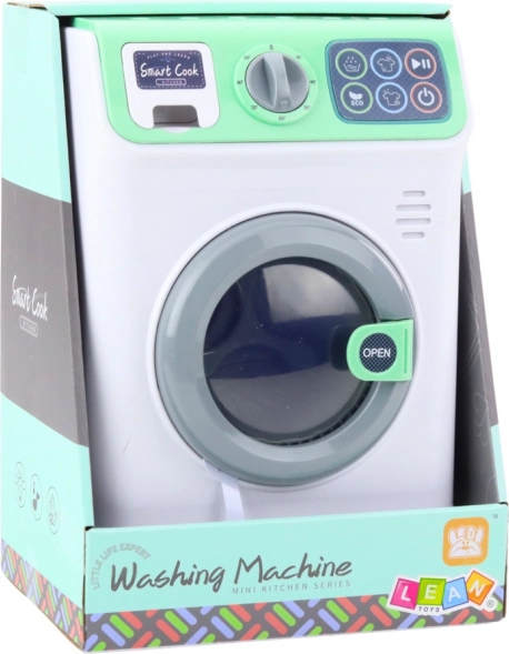 Kinder wasmachine met draaibare trommel en geluidseffecten