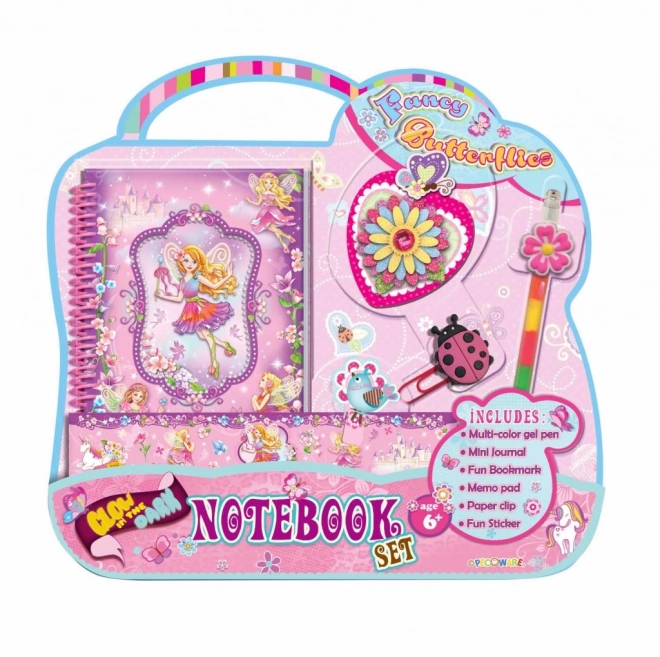 Dagboekset met decoraties – feeën