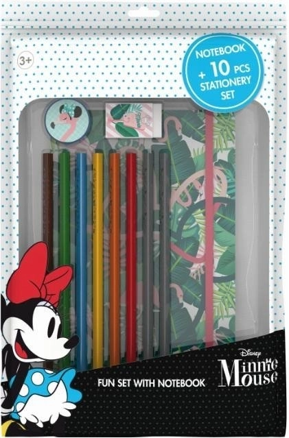 Minnie pakket met schrijfblok