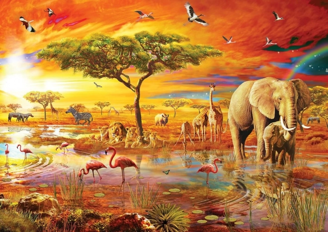 ART PUZZLE Puzzel Safari in Afrika 3000 stukjes