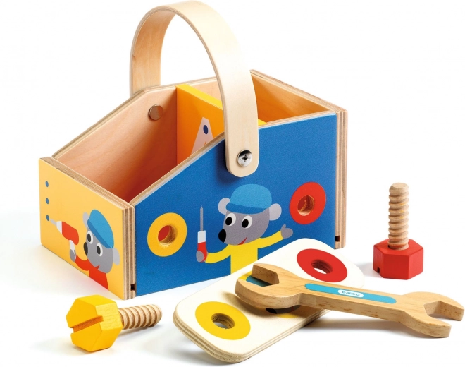 Leren door te spelen: schroeven en bouwen