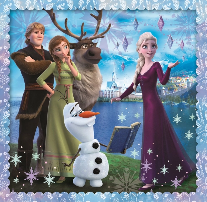 TREFL Puzzel Frozen 2: Magisch verhaal 3-in-1 (20,36,50 stukjes)