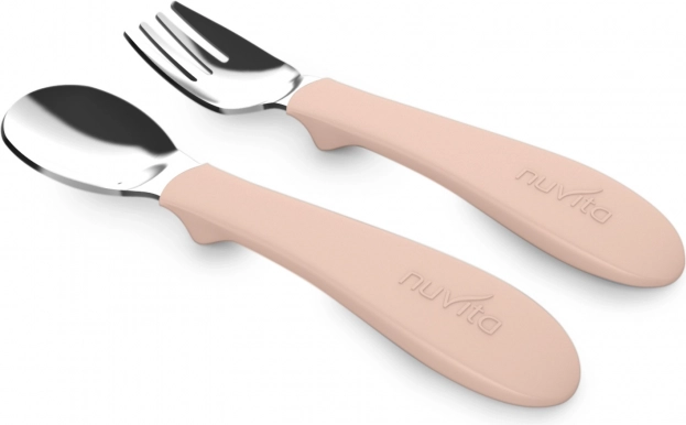 Set lepel en vork, English Rose