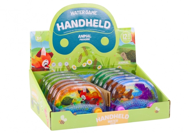 Kleurrijk water spel met dierenafbeeldingen