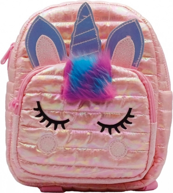 Puffy Unicorn rugzak roze