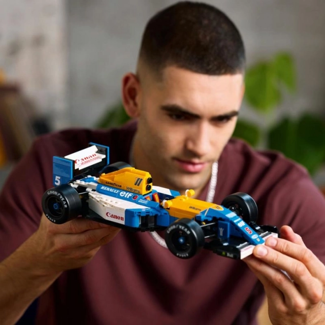 LEGO Icons 10353 Williams Racing FW14B met Nigel Mansell
