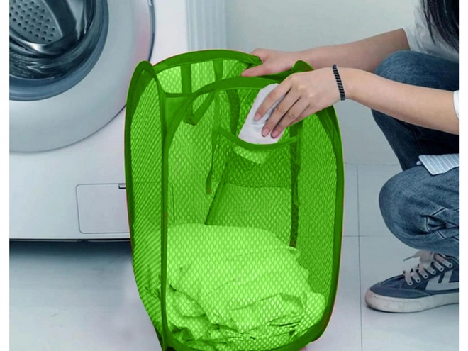 Opvouwbare opslagmand voor wasgoed en speelgoed