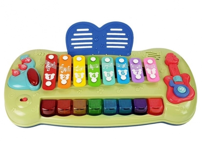 Kleurrijk muzikaal educatief speeltje