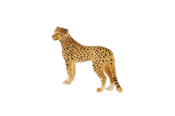 Gepard gestroomlijnd zooted plastic 8cm in zakje