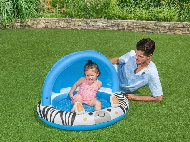 Kinderzwembad met Overkapping Bestway Zebra