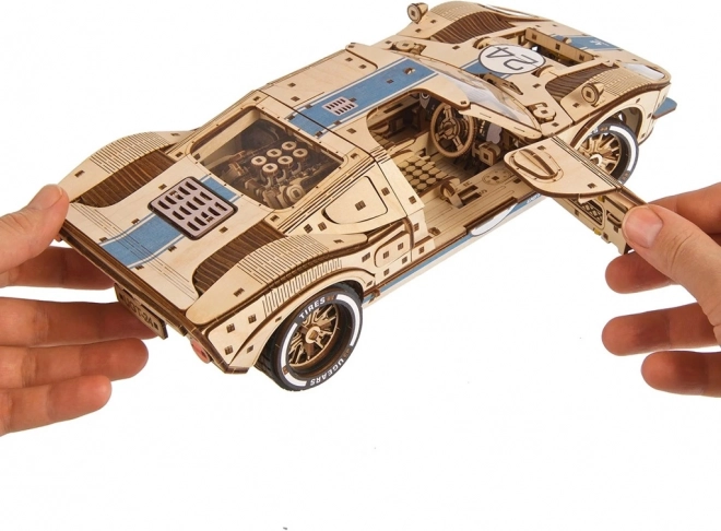 Ugears 3D houten mechanische puzzel Endurance Racer