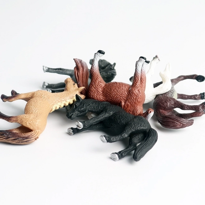 Set van figuren WOOPIE Paarden 16 stuks