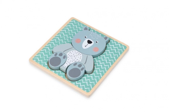 Houten kinderpuzzel - Beer