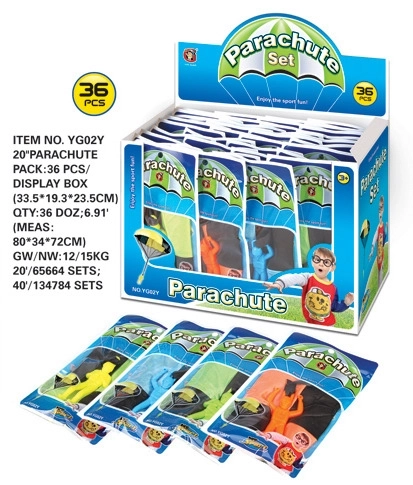Parachutist Speelgoed 4 Kleuren