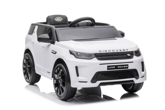 Elektrische auto Range Rover wit