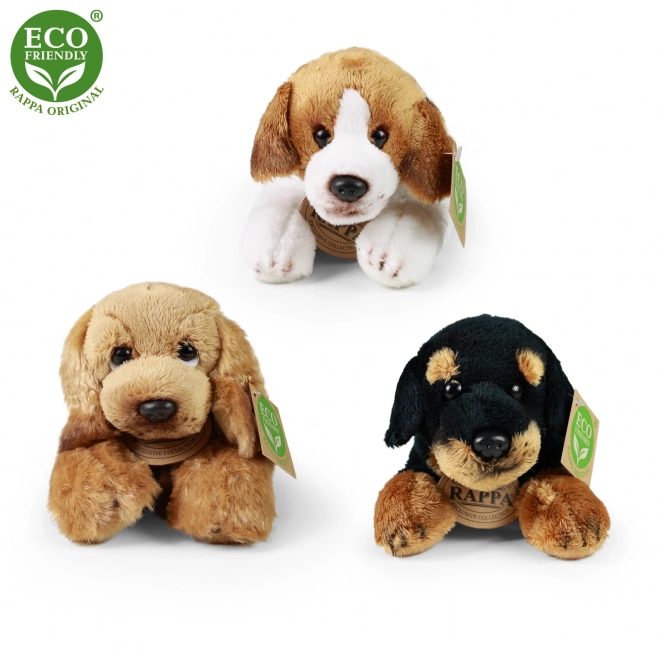 Pluchen hond 18 cm milieuvriendelijk