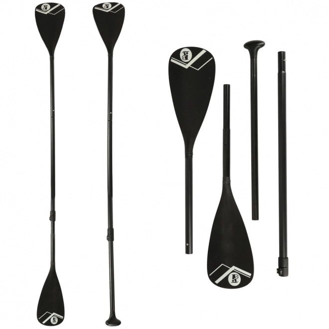 Opvouwbare aluminium kajak & SUP-peddel 2in1 verstelbaar 175 - 220 cm