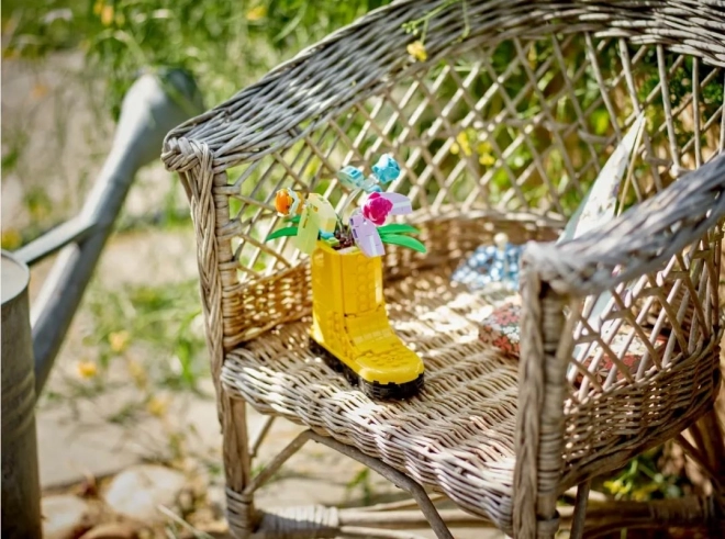 Lego creator bloemen in gieter