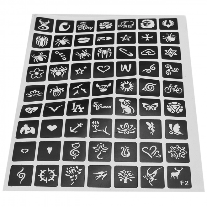 Woopie Art&Fun XXL set voor het maken van tatoeages
