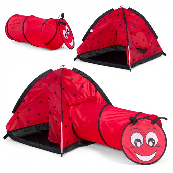 Tent lieveheersbeestje met tunnel