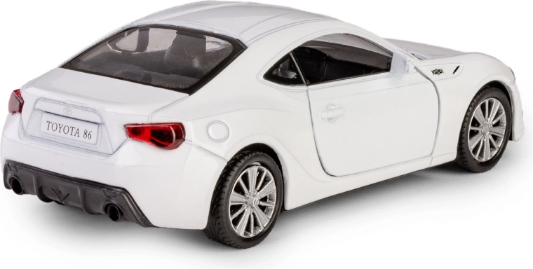 Metalen carrosserie en rubberen banden