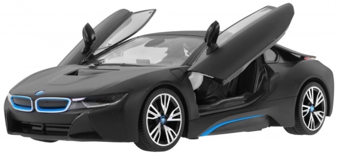 BMW i8 zwarte RASTAR 1:14 auto met afstandsbediening + 2,4 GHz afstandsbediening