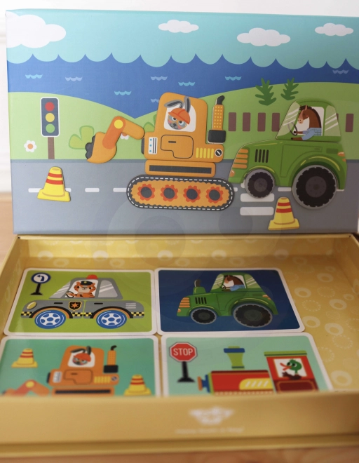 Tooky Toy Magnetische Montessori Kast met 80 Stukken